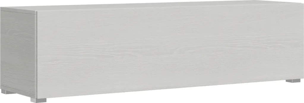 Base d'abattant Frêne Blanc L153.6 : Stabilisez vos meubles sur pied