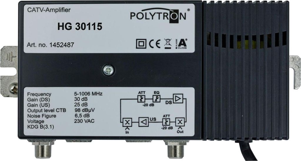 Polytron HG 30115 - BK-Verstärker Produktbild 