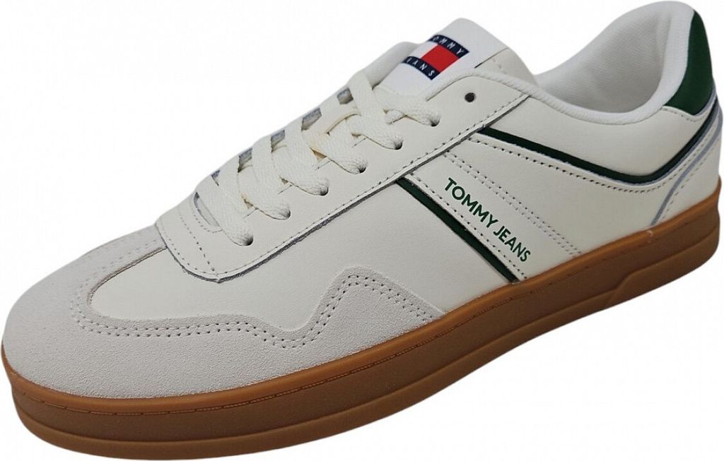 Tommy Hilfiger The Greenwich Herren Sportschuh in Weiß, Größe 41
