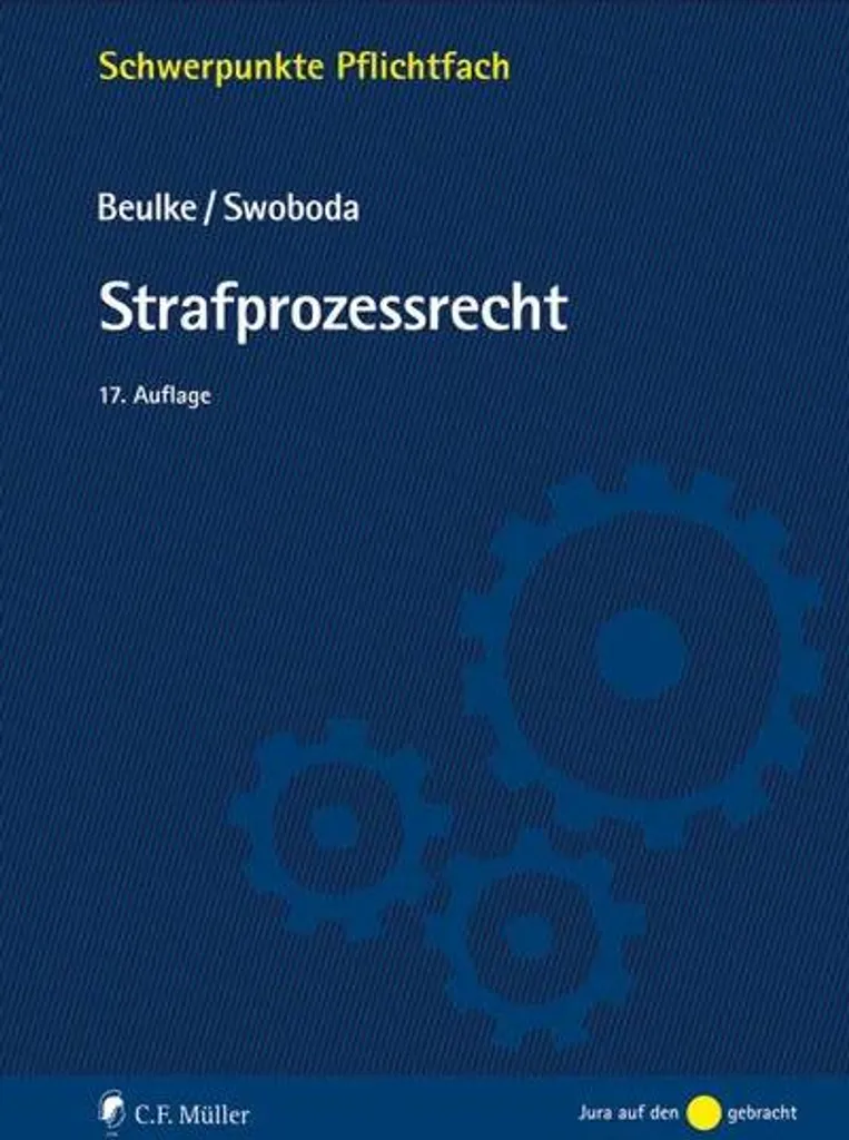 Livre Strafprozessrecht : guide de droit de procédure pénale en édition 2024