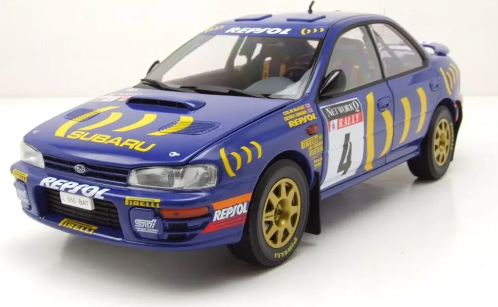 Réplique Fidèle Subaru Impreza 1:18 Kyosho : Finition Rallye Sans Défaut