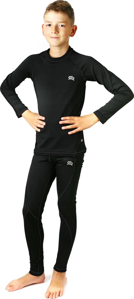 KRIS Intimo Termico Bambini Sci e Sport: Set Base Layer Traspirante