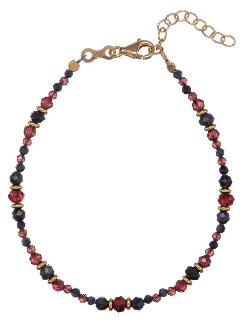 Bracelet cadeau idéal avec grenats et saphirs AL5229.01.000 femme