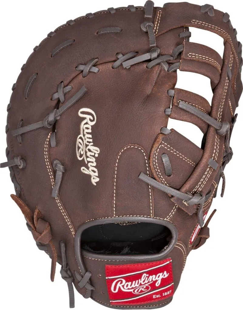Gant de softball Rawlings gaucher 12,5" : finis les loupés