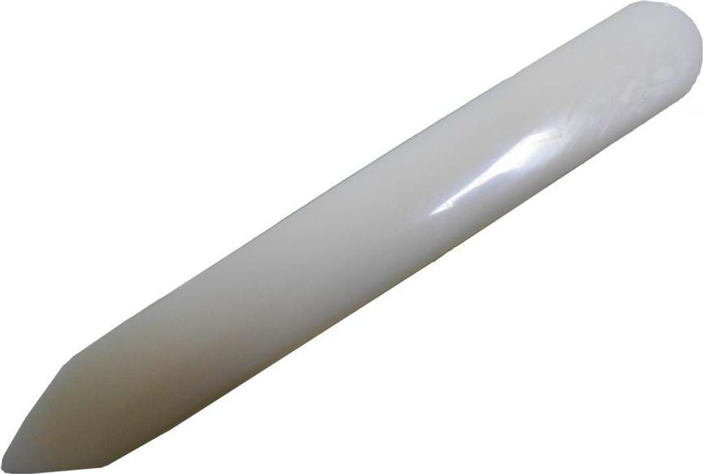Kunststoffschaber abgerundet und spitz