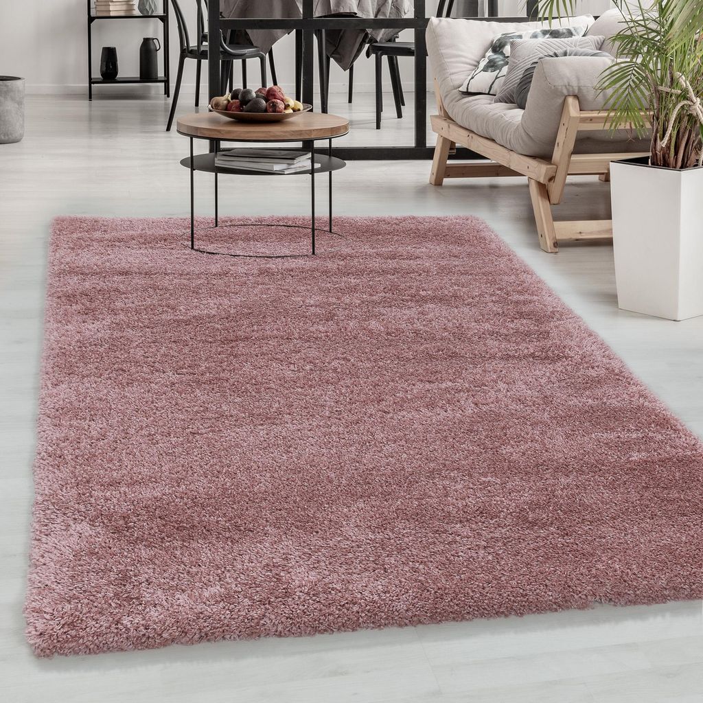 Carpetsale24 Tappeto Shaggy Super Morbido a Pelo Alto Tinta Immagine del prodotto 