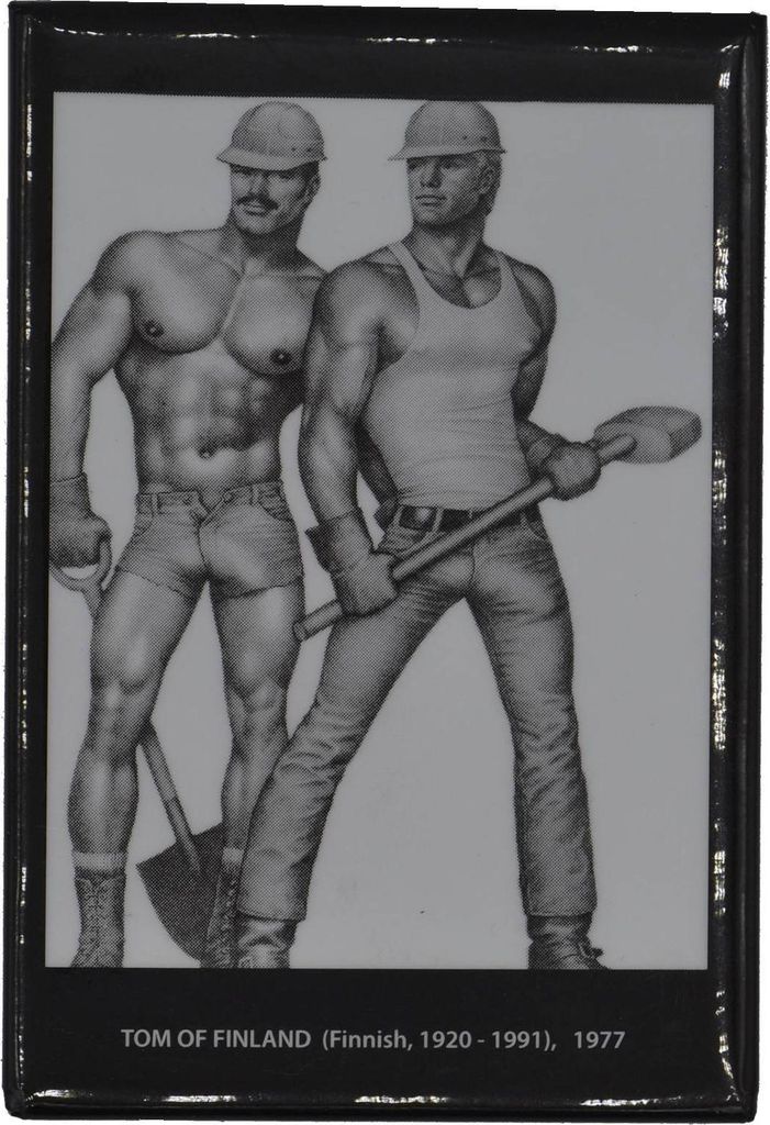 Tom of Finland Magnet Construction Duo
