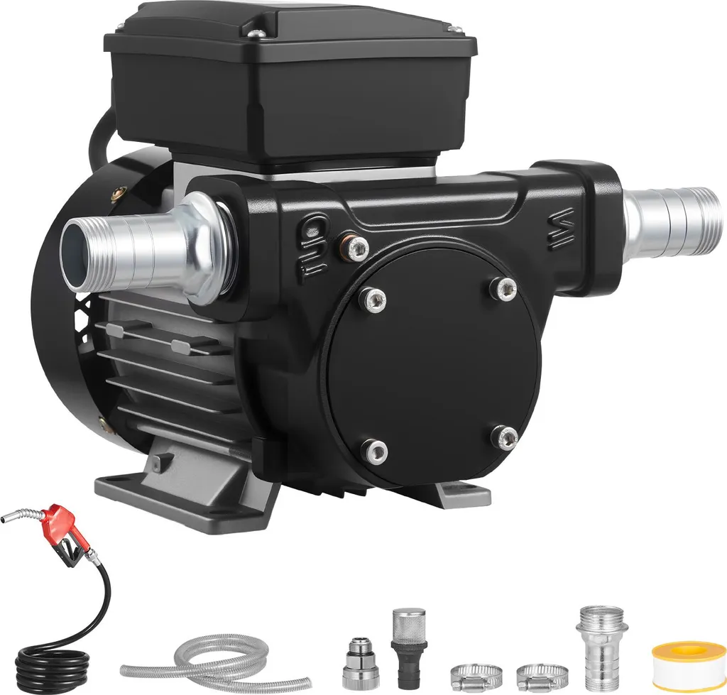 Station de pompage diesel électrique 230V 60 l/min pour cuve et réservoir
