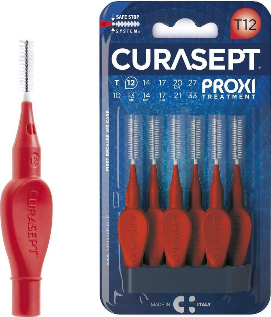 Curasept Proxi Treatment T12 Interdental Brush 6 Brushes
