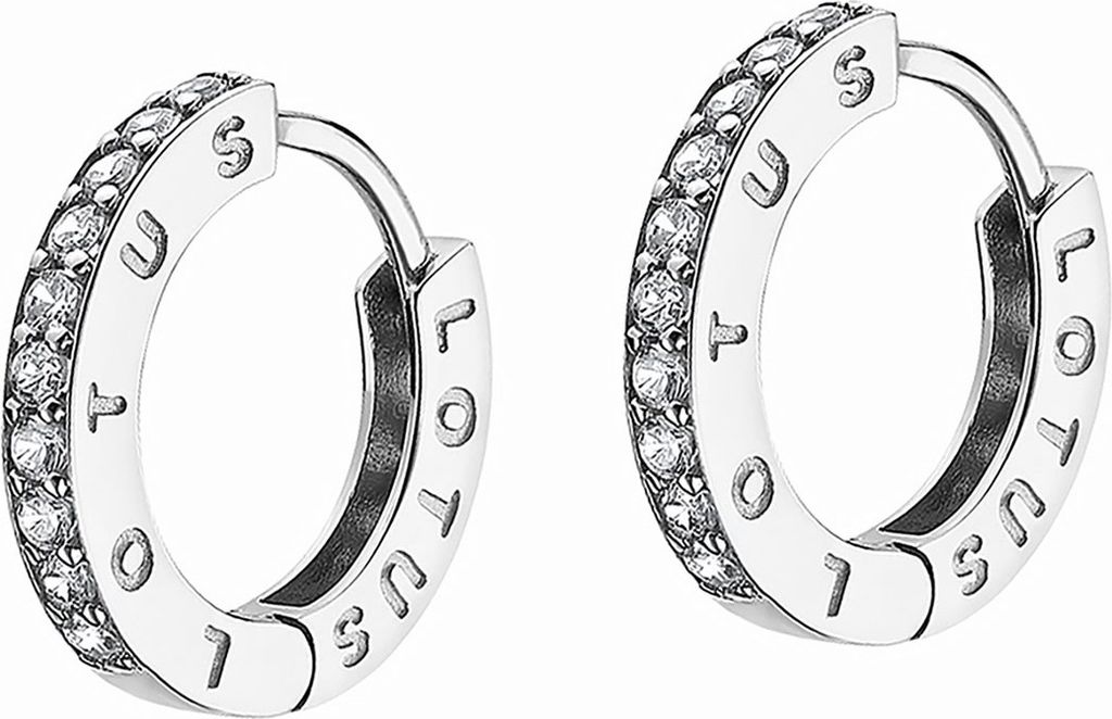 Lotus Silver Zirkonia Ohrringe LP1887-4/1 925 Silber Damen Creolen D2JLP1887-4-1