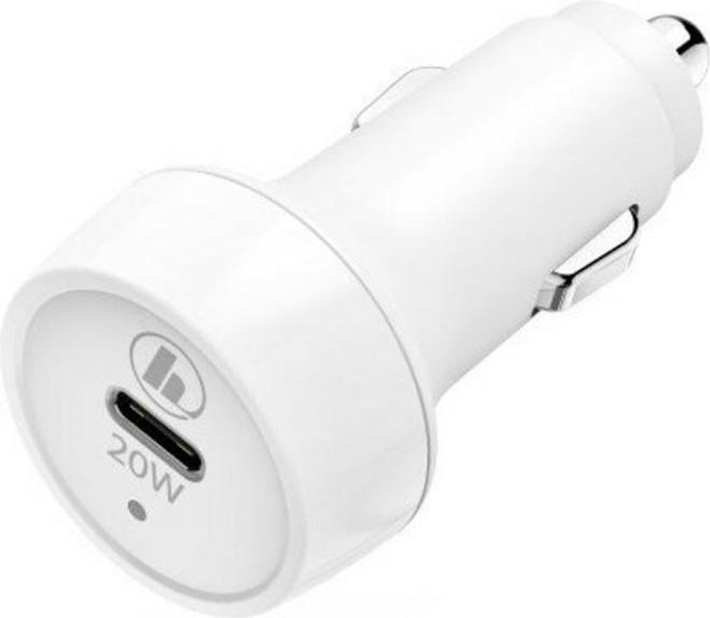 Set Di Ricarica Per Auto Potenza 20 W Bianco Immagine del prodotto 