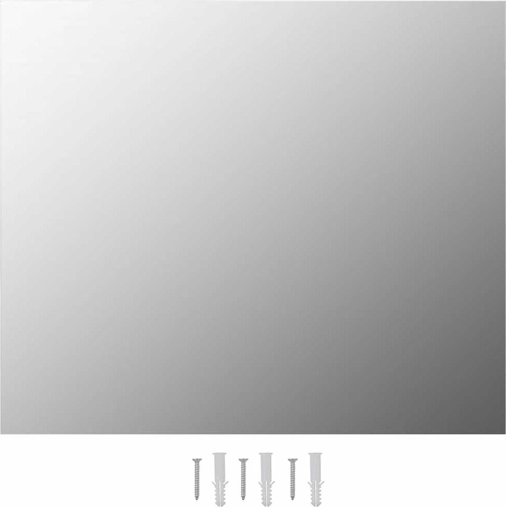 vidaXL Rahmenloser Spiegel 70x50 cm Glas Produktbild 