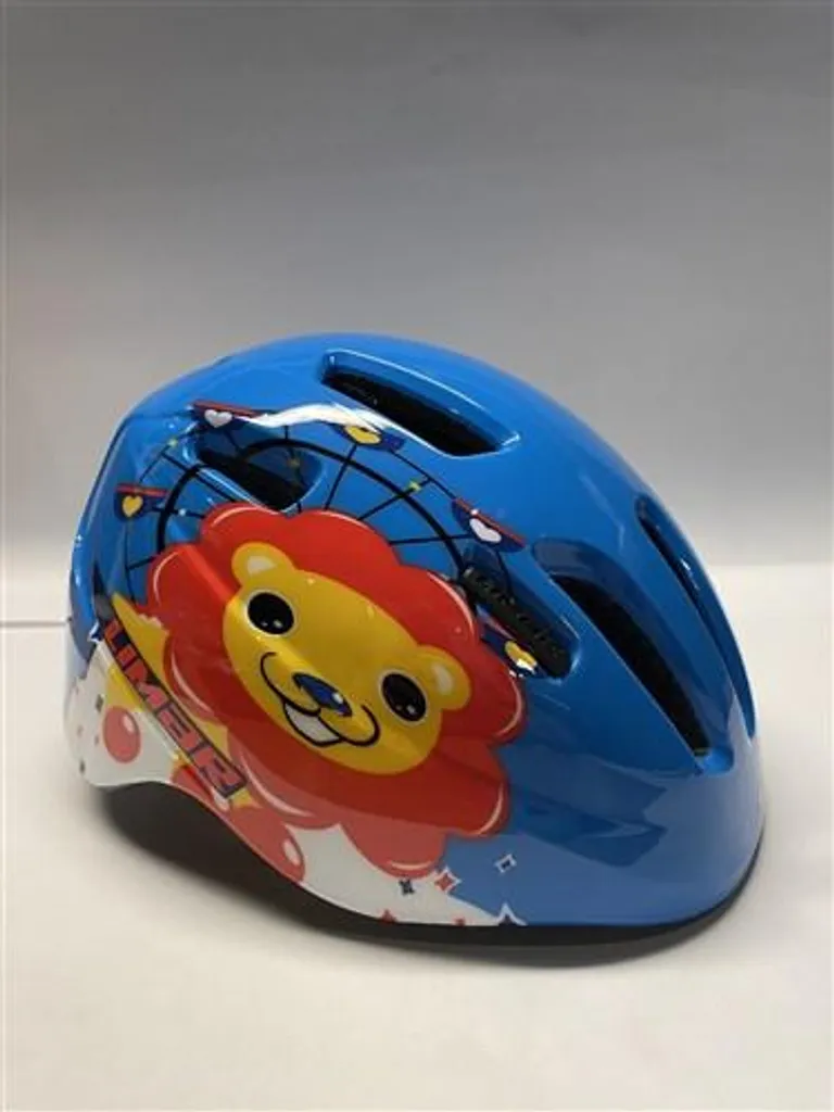 Casque de protection vélo pour enfant Limar Happy Lion bleu 46-52 cm