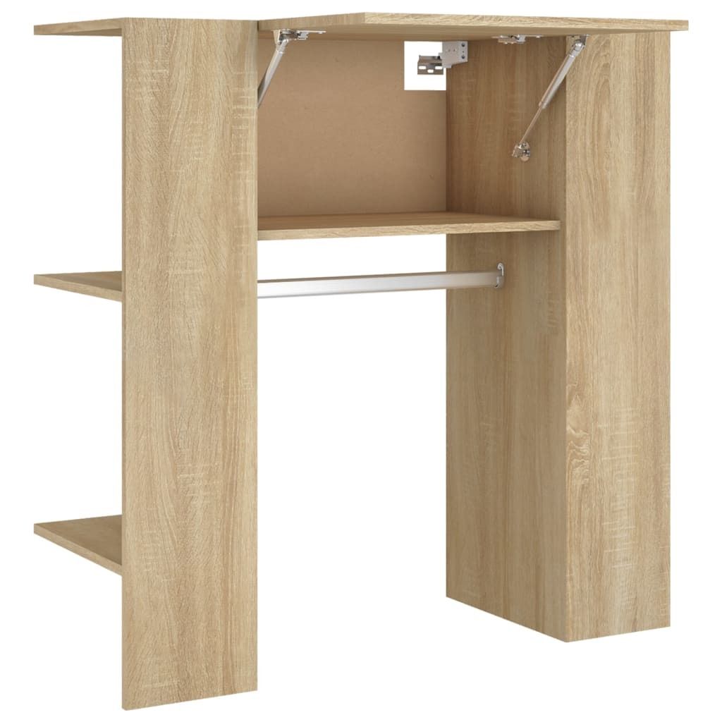 SYFAX Flurschrank Sonoma-Eiche 97,5x37x99 cm Holzwerkstoff
