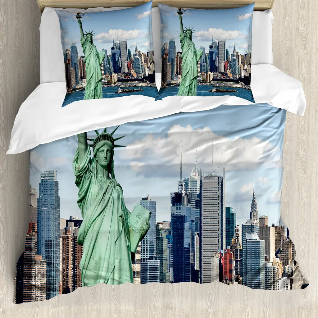 Copripiumino Allergici ABAKUHAUS New York 155x220 Primavera