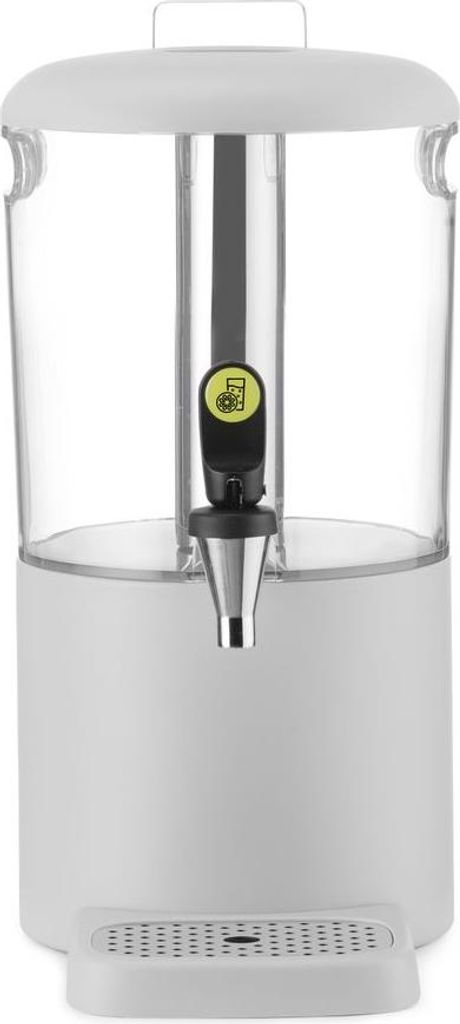 Saftspender, 4 l UNIQ, HENDI, designed by Robert Bronwasser, 4L, Weiß, 315x211x(H)431mm