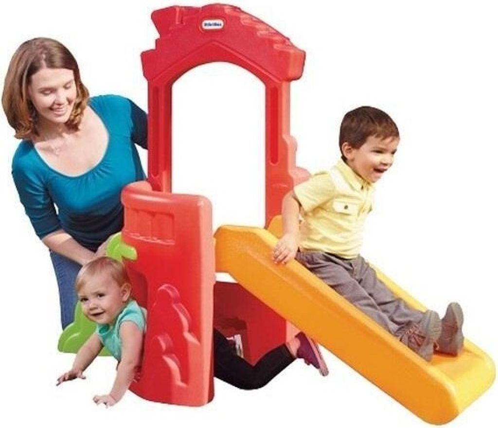 Little Tikes Climb 'n Slide Playhouse, 1,5 Jahr(e), Grün, Rot, Gelb
