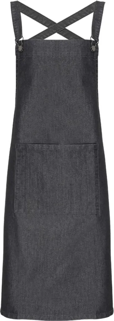 Grembiule Premier RW10423 Nero Jeans - Resistente e Antimacchia