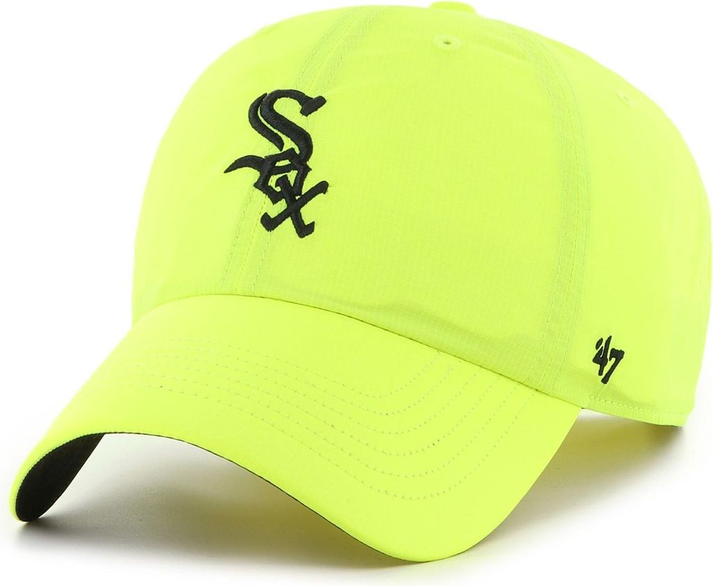 47 Brand Adjustable Ripstop Cap BRRR Chicago White Sox neon