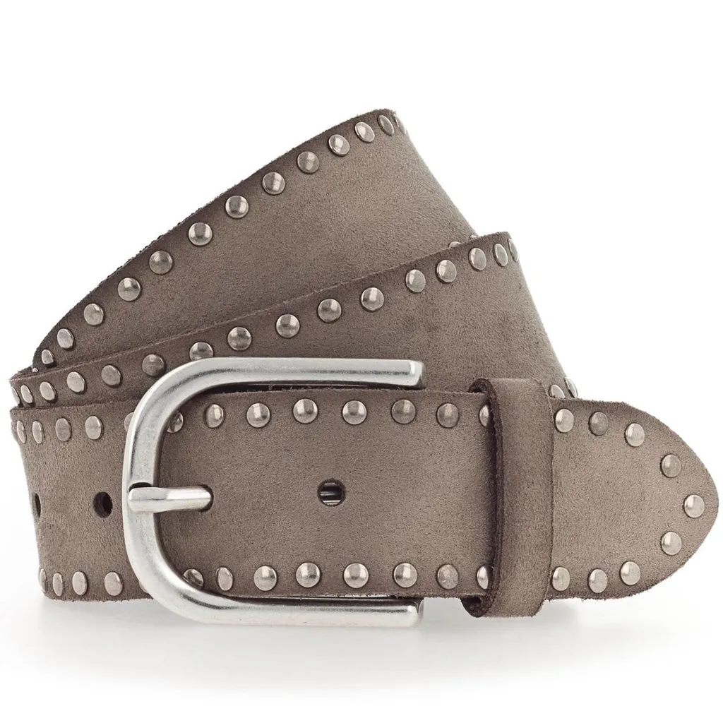 Cintura Vanzetti Pelle 40mm W105 Taupe Marrone | Vera Pelle Tedesca - 6