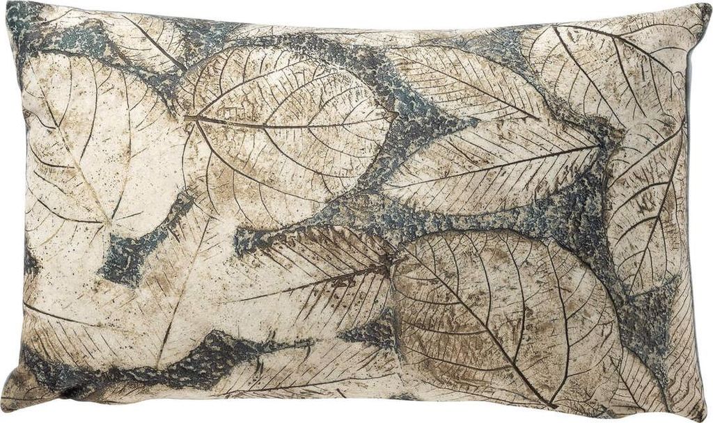 Dutch Decor Kissenbezug Mit Blumenmuster Tobi 30x50 cm Blau