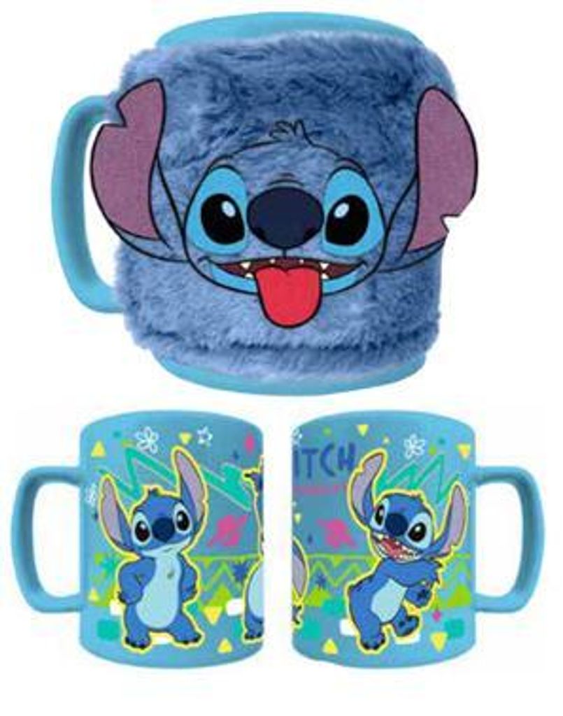 Lilo & Stitch (Stitch Face) Dlouhosrstý hrnek Obrázek produktu 