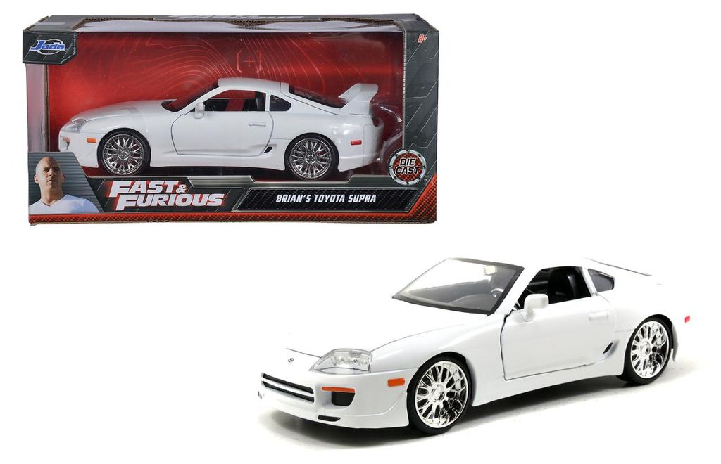 Jada F&F Toyota Supra bílá 1995 1:24 Obrázek produktu 