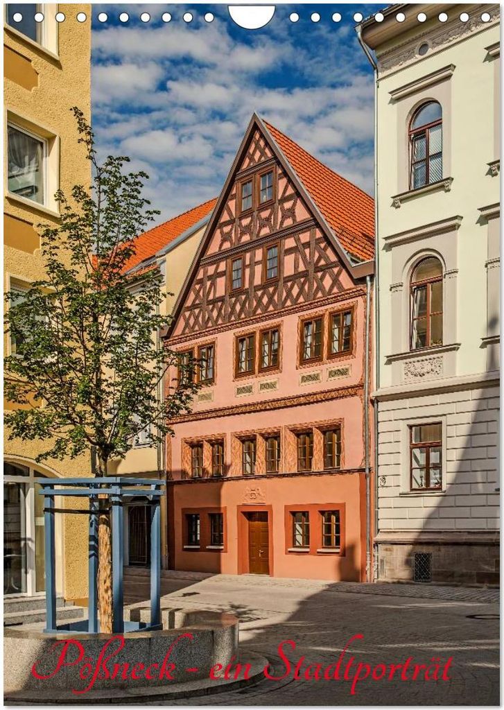 Pößneck - ein Stadtporträt (Wandkalender 2026 DIN A4 hoch), CALVENDO Monatskalender