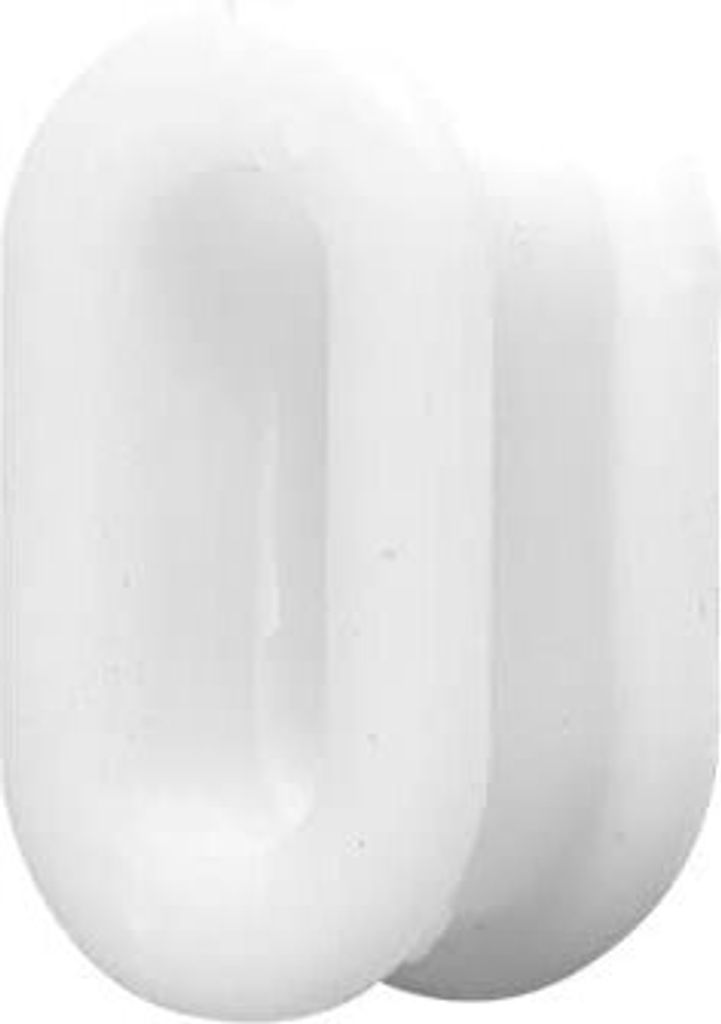 Ohr Flesh Flared Silikon Weiss Tunnel Piercing Oval - VFTFO.16mm