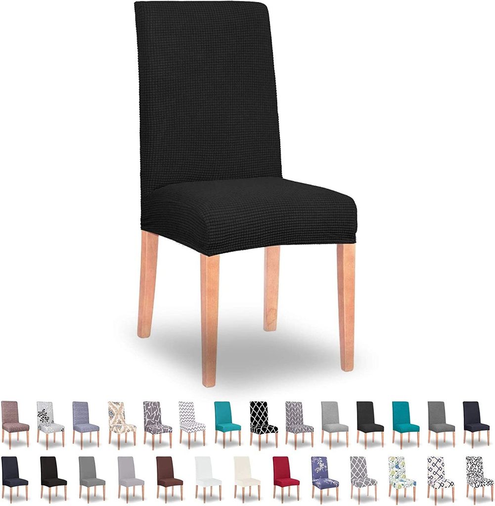 SPRINGOS Stuhlbezug Spannbezug Kurze Stuhlhusse Universell Stretch Flexibel Weich Hochzeit Partys Bankett Dekoration