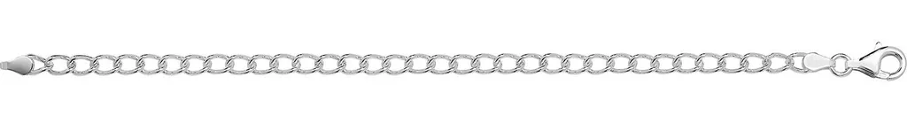 Bracelet Femme Argent fin 925 TRS25608 - Chaîne maille 4mm élégante