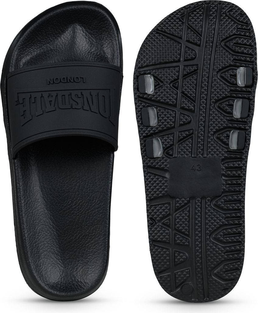 Uni Badeschuhe (1 Paar) SORRENTO Black 43 Lonsdale