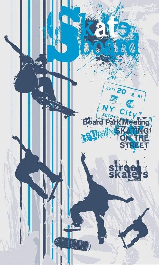 Fototapete - Skate 150x250cm - Vliestapete