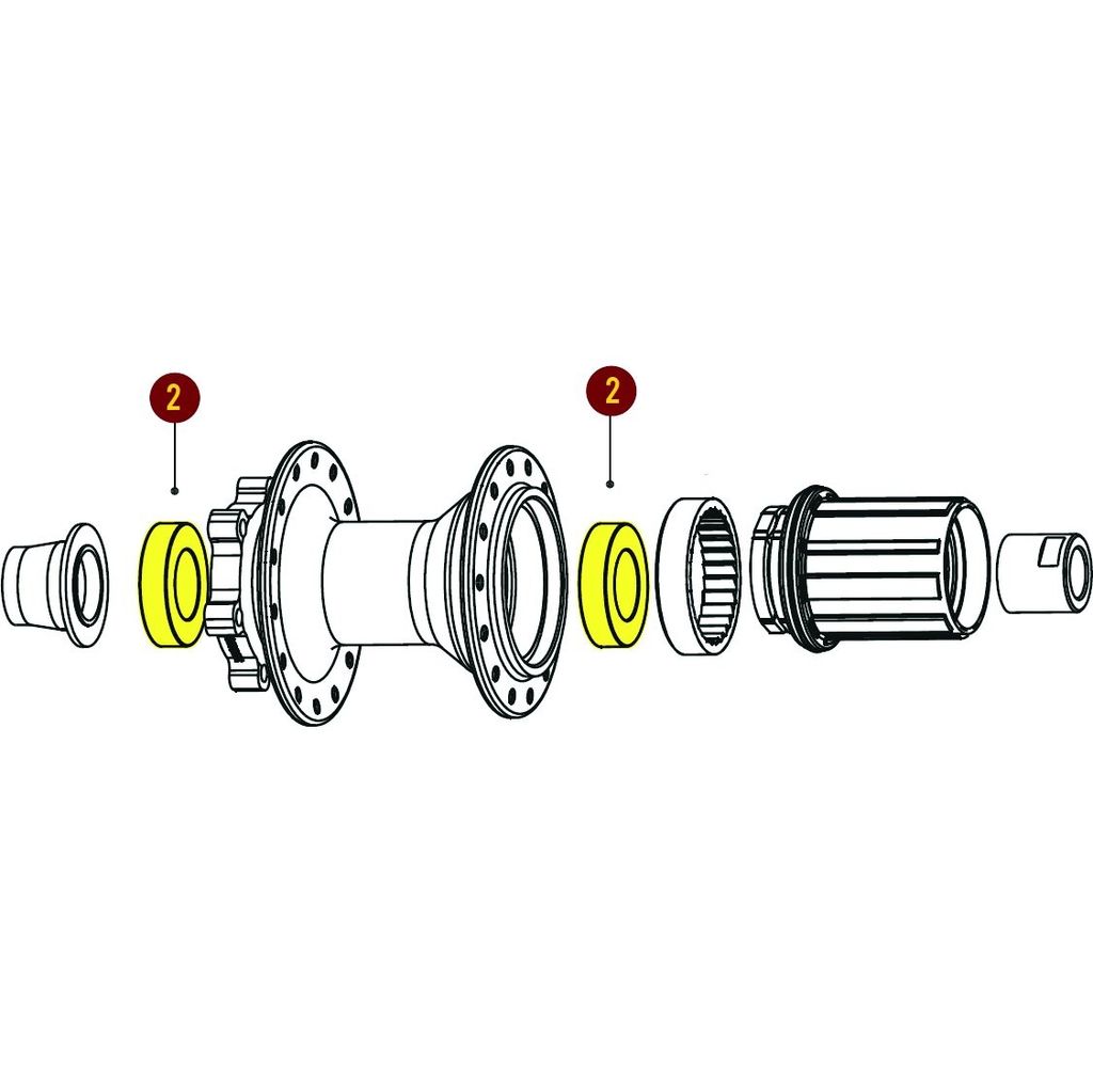 SUNringle Kugellager für SRC, SRX und SRC Comp 6903 - präziser Lauf für moder...