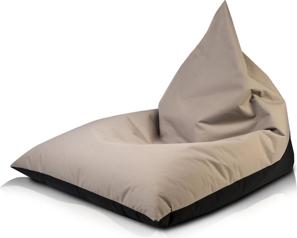 Ecopuf, Lazy, Sitzkissen Sessel Bean Bag, Sitzsack, Innen und Außen, M