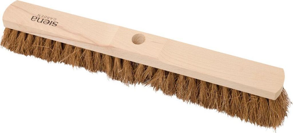 Saalbesen Kokos 50 cm ohne Stiel Stielloch, Buche 100 %