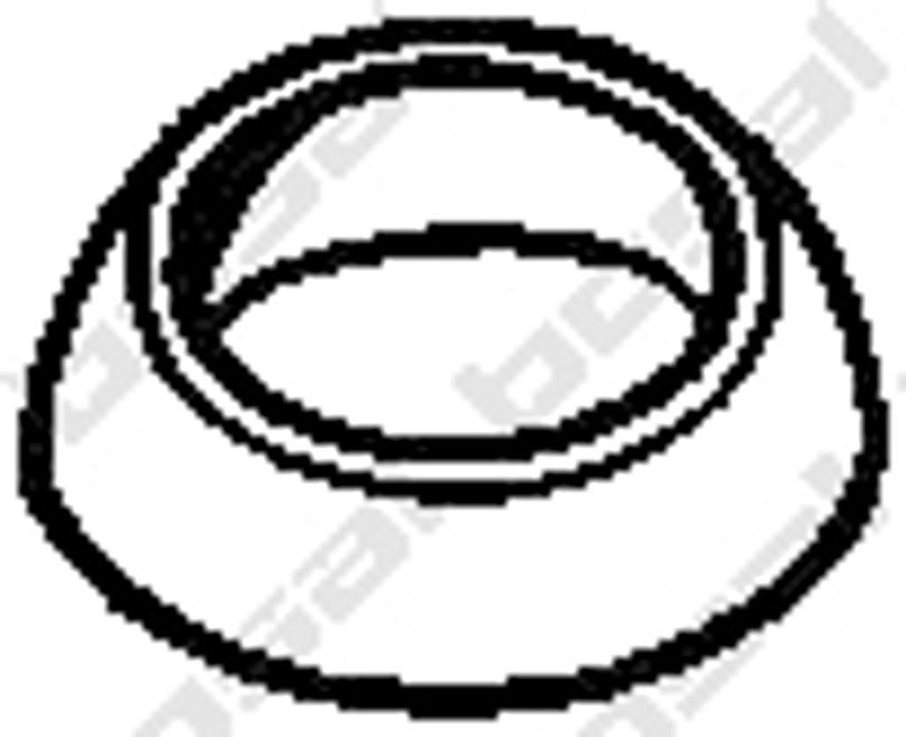Bosal Dichtring, Abgasrohr Endschalldämpfer 256-099