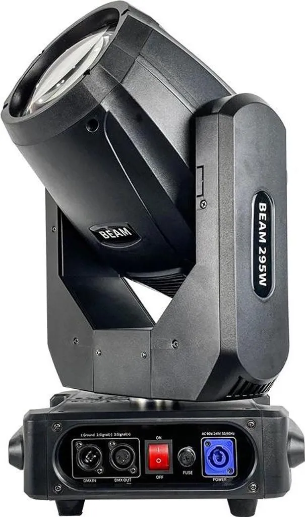 Projecteur Lyre Asservie DMX 295W RGBW pour Événementiel et Soirées