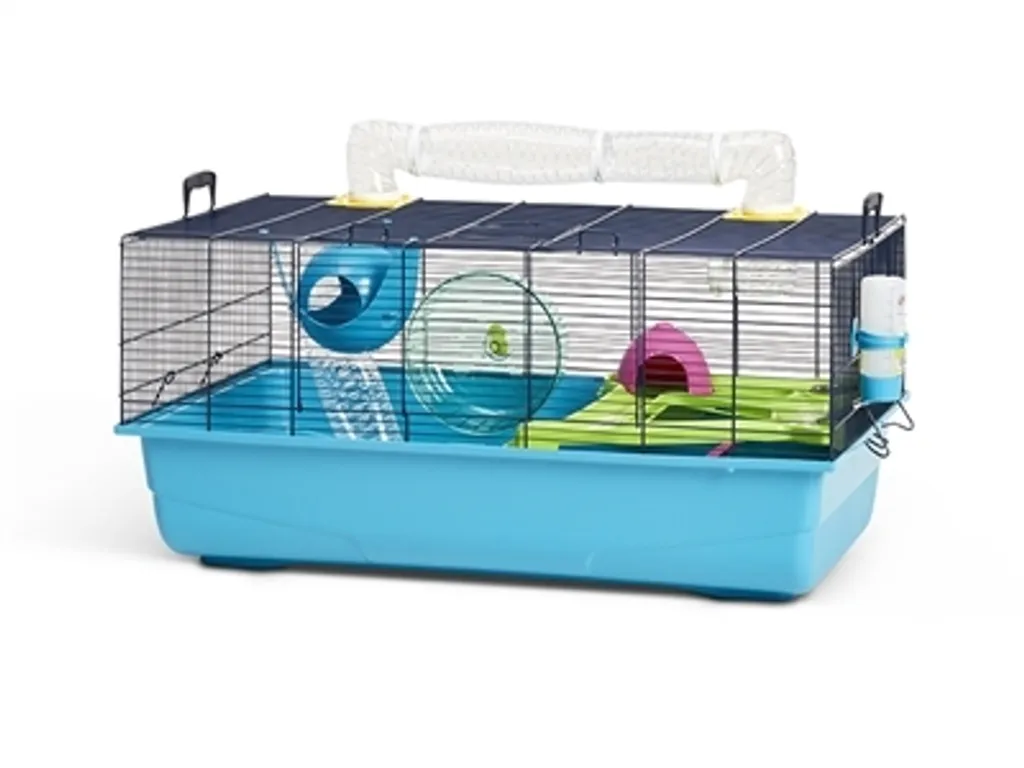 Cage à Hamster avec Système de Tunnels Metro - Espace de Vie Grand Format