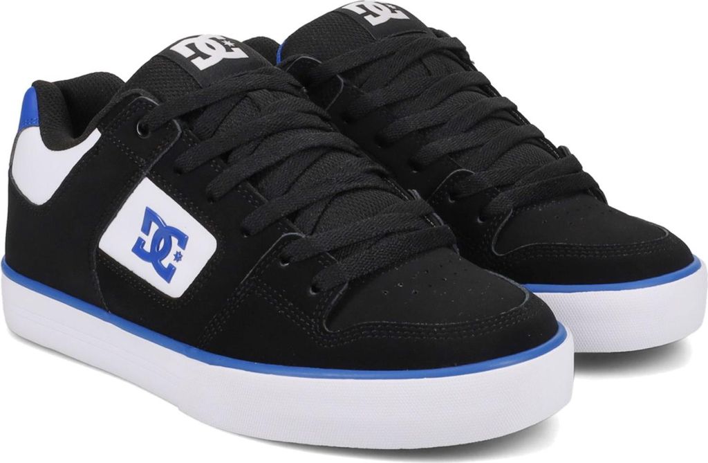 Dc Shoes Pure in Schwarz-Blau für Herren – Größe 10 (UK) – 44,5 (EU) – 11 (US) / Schwarz-Blau