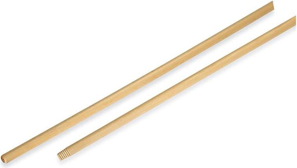 Perfetto 0037E Besenzubehör Besenstiel Holz