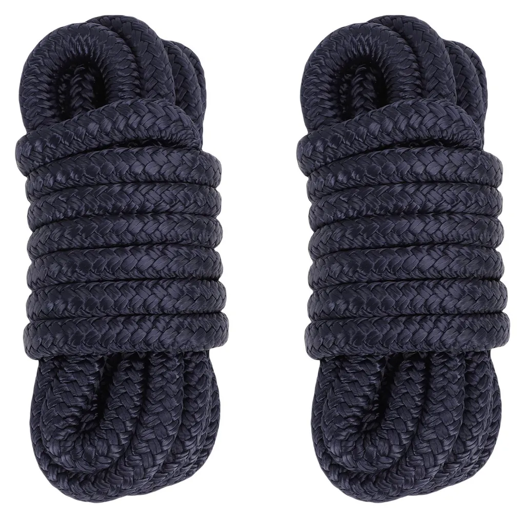 Amarre de Bateau Nylon 1.27 cm pour Amarrage Stable en Port et Ponton