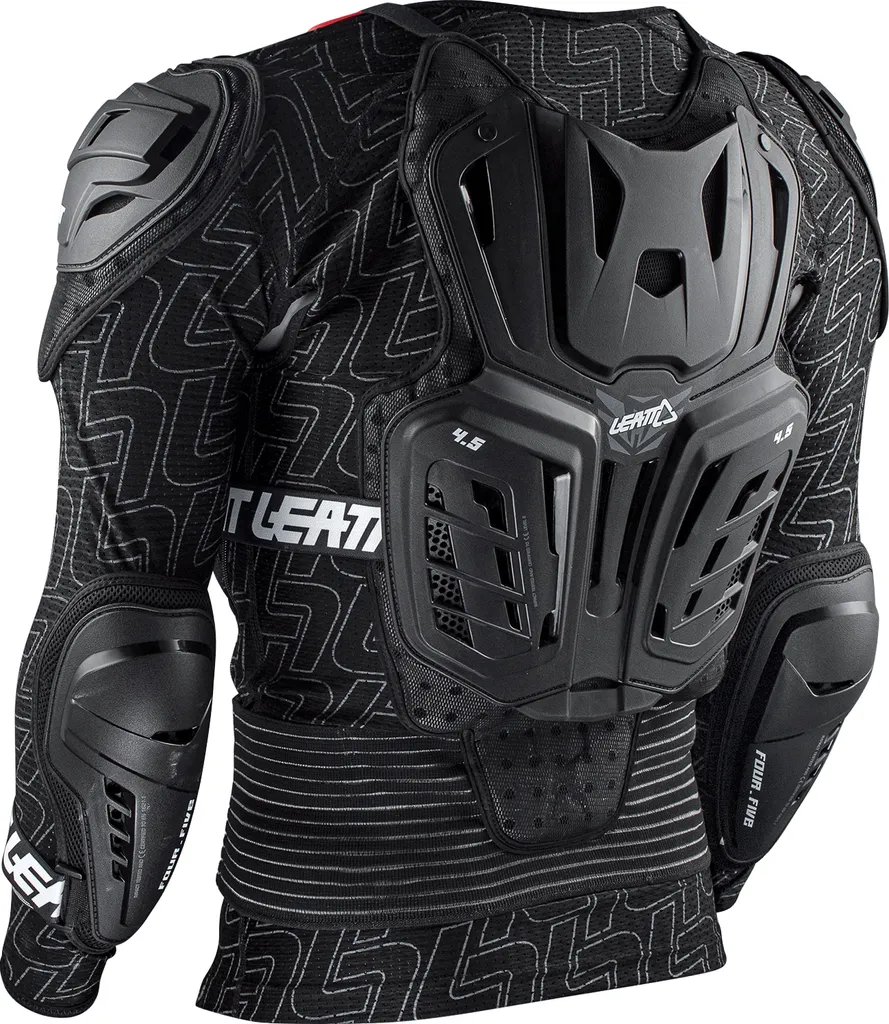 Bodyprotector 4.5 Pro S-M Noir avec Coque Rigide et Mousse 3DF - 4