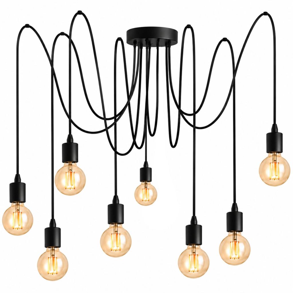 LUMILED Pendelleuchte Hängeleuchte kreativ Kronleuchter Produktbild 