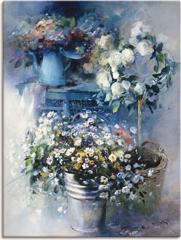 ARTland Leinwandbild Sommergeschenk Größe: 60x80 cm