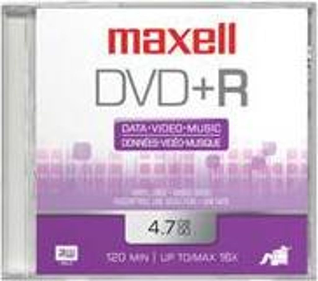 Maxell DVD+R 100 Pack 4,7 GB 100 pz Immagine del prodotto 