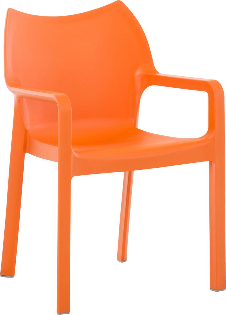 Stapelstuhl Kunststoff C43 orange