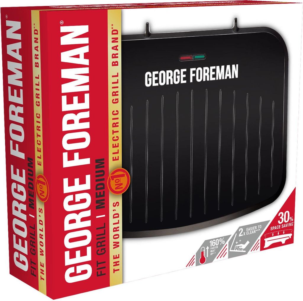 George Foreman George Foreman Fit Grill - Medium 25810-56 - Kontaktgrill