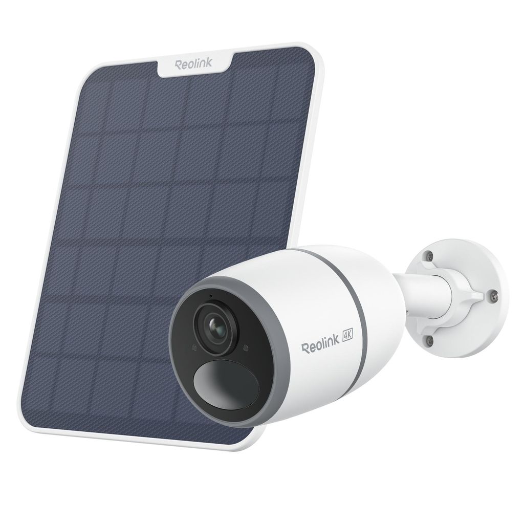Reolink Go Ultra+Solarpanel, 4K 8MP Akku 4G LTE Überwachungskamera, Personen-/Fahrzeug-/Tiererkennung, Nachtsicht, 2-Wege-Audio, IP65, mit SIM Karte