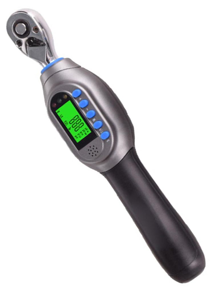Digitaler Drehmomentschlüssel – Elektronischer Drehmomentschlüssel mit LED-Anzeige und akustischem Signal, 5 Einheiten, 10 Voreinstellungen, Sp...